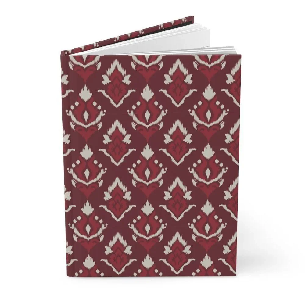 NWT Porter Anna- Crimson & Cream Journal 4-set